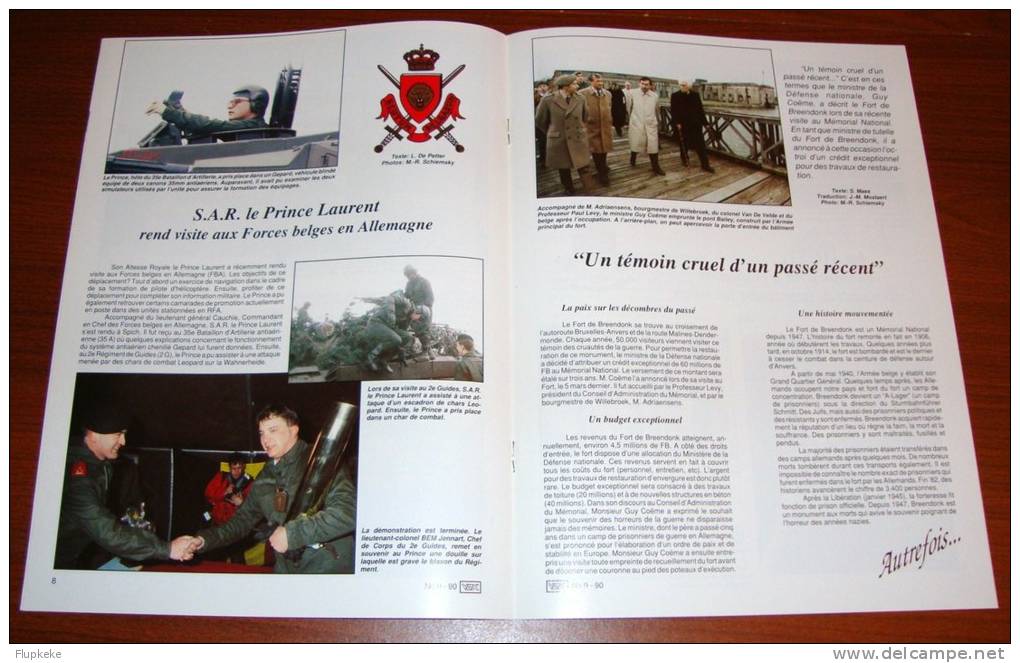 Vox 9 Mars 1990 La Suisse Et Son Armée Confédérale Le Prince Laurent Visite Les FBA - Wapens