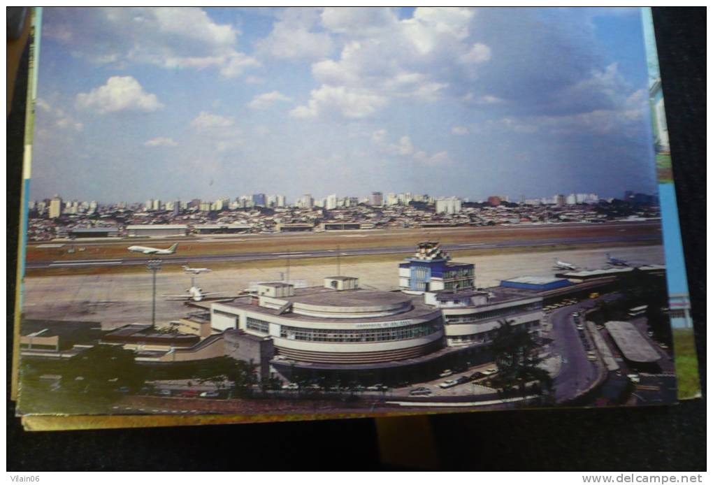 AIRPORT  FLUGHAFEN   AEROPORT  SAO PAULO CONGONHAS  BRASIL - Aerodrome