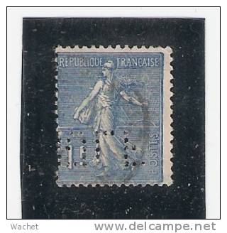 Perforé/perfin/lochung France No 205 JLF - Altri & Non Classificati