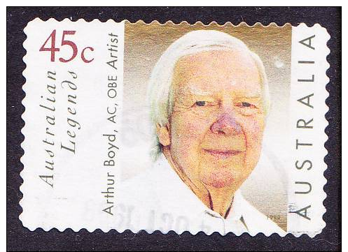 1999.  AUSTRALIAN DECIMAL  Australian Legends. 45c. Arthur Boyd. P&S. FU. - Usati