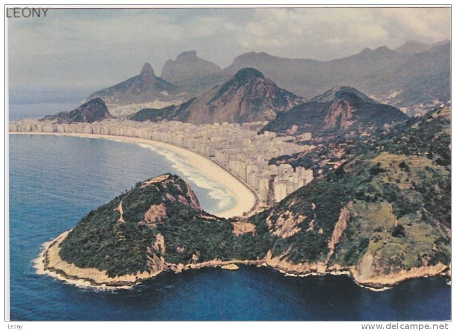 CPM Du BRESIL -  RIO De JANEIRO -  COPACABANA  - N° 44   édit GFB - Copacabana