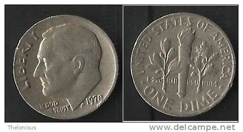 Stati Uniti - One Dime 1978 - 1946-...: Roosevelt