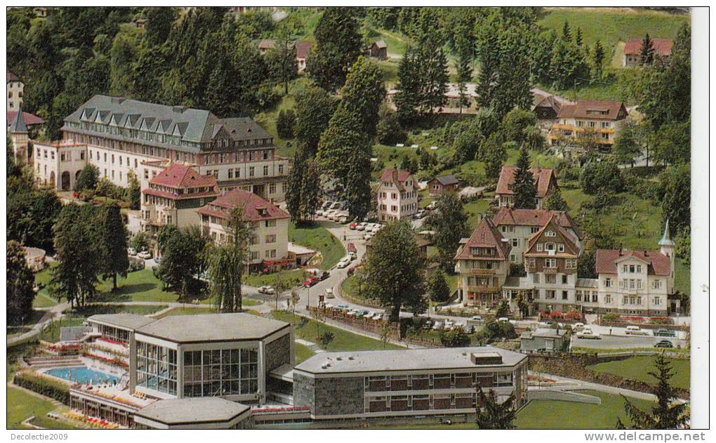 B34524 Staatsbad Wildbad Im Schwarzwald Thermal Hallenbewegungs Und Freibad  Used Perfect Shape - Karlsruhe