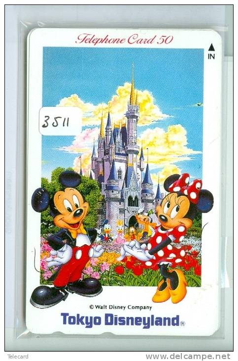 Télécarte Japon  (3511)   DISNEY *  Phonecard Japan * TELEFONKARTE * - Disney