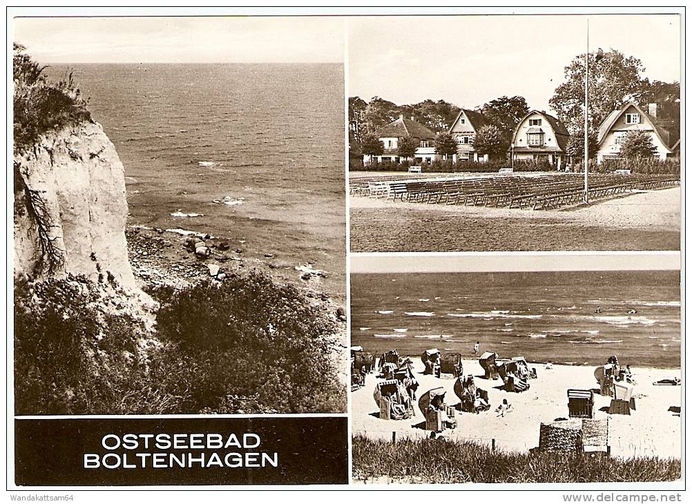 AK 56579 OSTSEEBAD BOLTENHAGEN Mehrbild 3 Bilder 1 X 35 PF DEUTSCHE DEMOKRATISCHE REPUBLIK "Bauwerke" Karl-Marx-Stadt - Boltenhagen