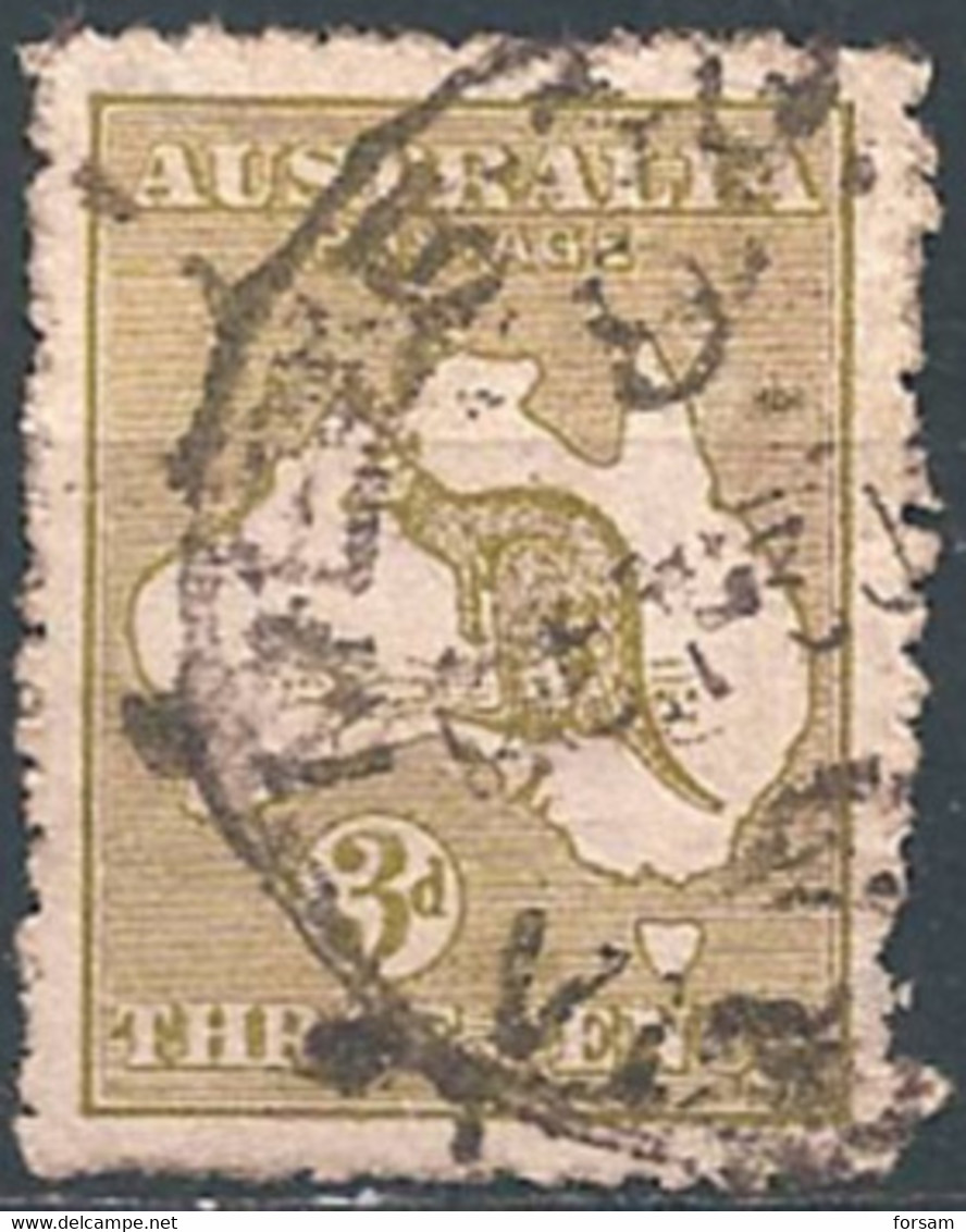 AUSTRALIA..1913..Michel # 8 IIX...used...MiCV - 90 Euro. - Oblitérés