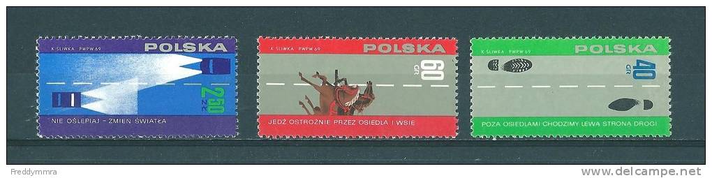 Pologne: 1809/ 1811 ** - Accidents & Road Safety