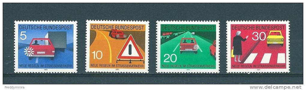 Allemagne: 534/ 537 ** - Accidents & Sécurité Routière