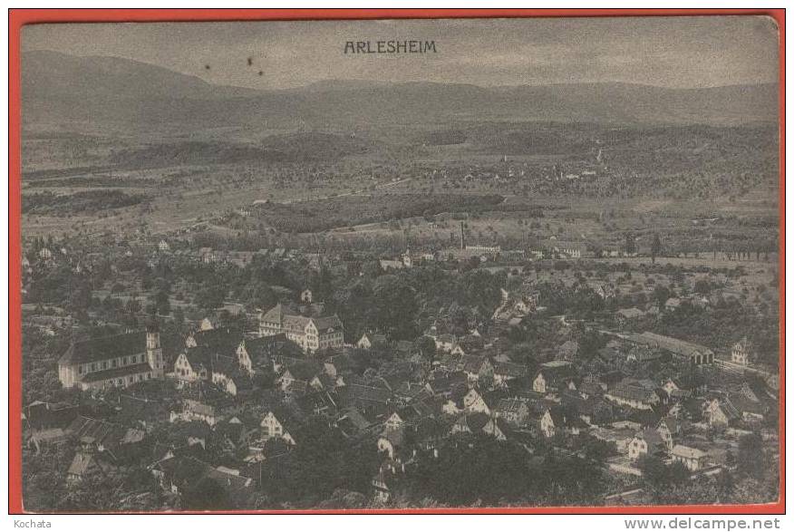 J180, Arlesheim , Circulée  1916 Sous Enveloppe - Arlesheim