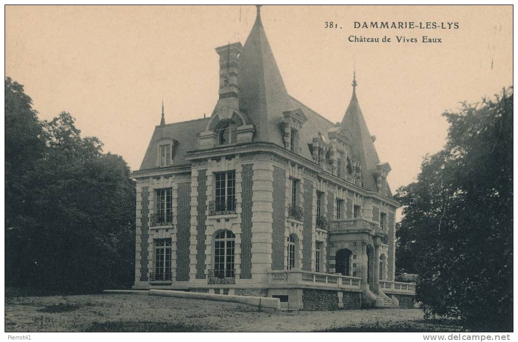 DAMMARIE-LES-LYS - Château De VIVES EAUX - Dammarie Les Lys