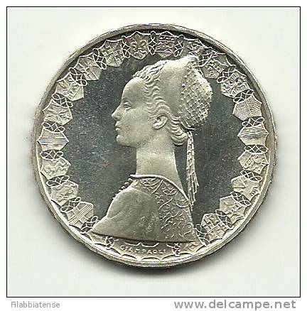 1970 - Italia 500 Lire Argento Caravelle      ---- - 500 Liras