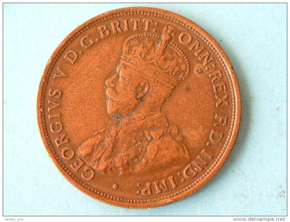 1911 - ONE PENNY / KM 23 ( Uncleaned Coin / For Grade, Please See Photo ) !! - Penny