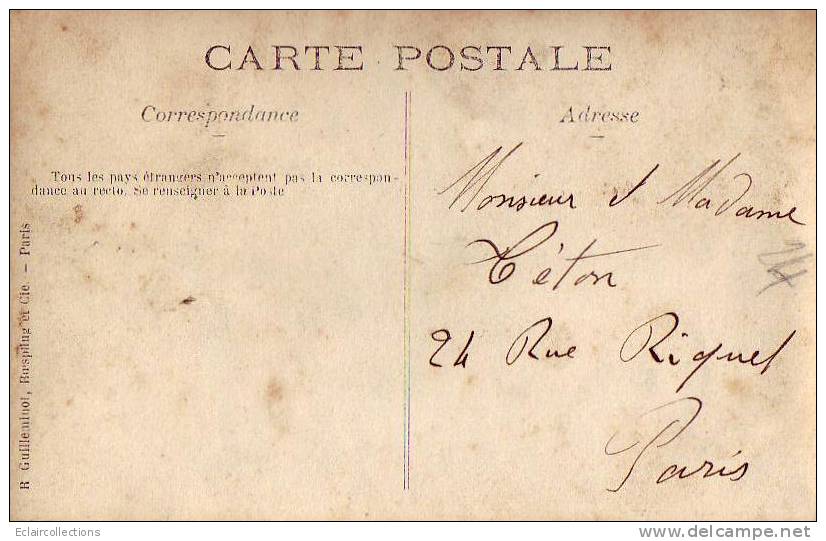 France.  A Identifier ..  2 Cartes Photos..Magasin De Couronnes Mortuaires - Other & Unclassified