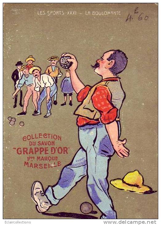 France........Les Sports ..Jeux De Boules..Pétanque..illustration CH.Beauvais - Jeux Et Jouets