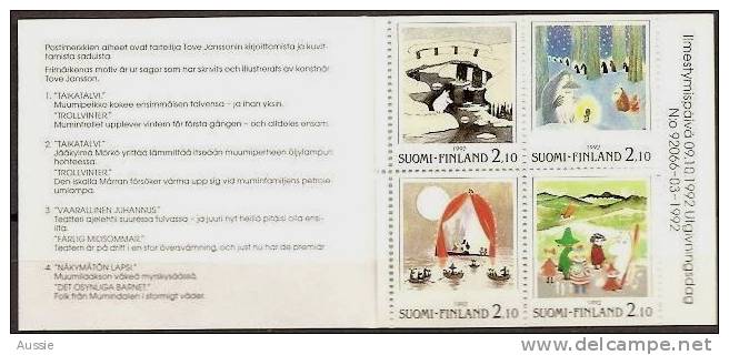 Finland 1992 Yvertn° C1156 1156-59 *** MNH Cote 10,00 Euro - Cuadernillos