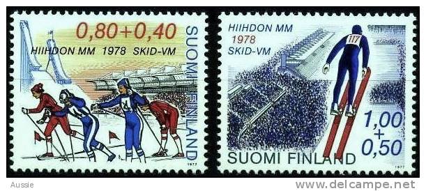 Finlande 1978  Yvertn° 781-82 *** MNH Cote 6,00 Euro Sport - Neufs