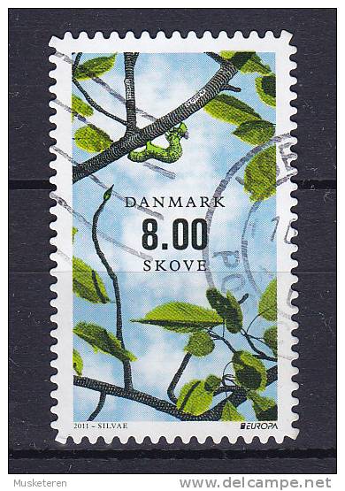 Denmark 2011 Mi. 1642 C   8.00 Kr. Danish Forests Europa CEPT (From Booklet) - Used Stamps