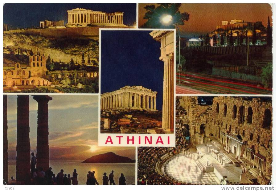 Athens By Night, Athènes La Nuit 1973 - Grèce