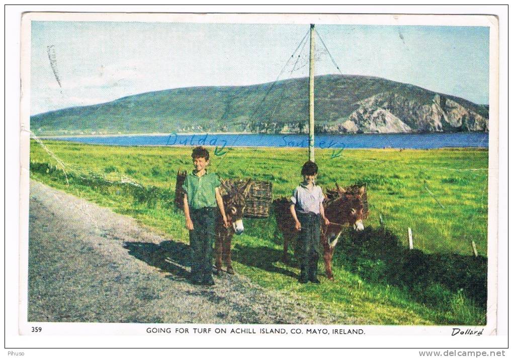 EIRE46  ACHILL ISLAND : Going For Turf - Mayo