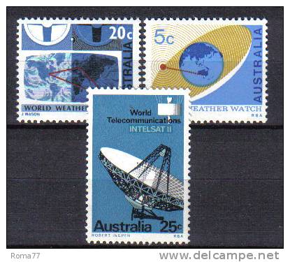 AUS366 - AUSTRALIA 1968, Serie Yvert N. 364/366  *** - Mint Stamps