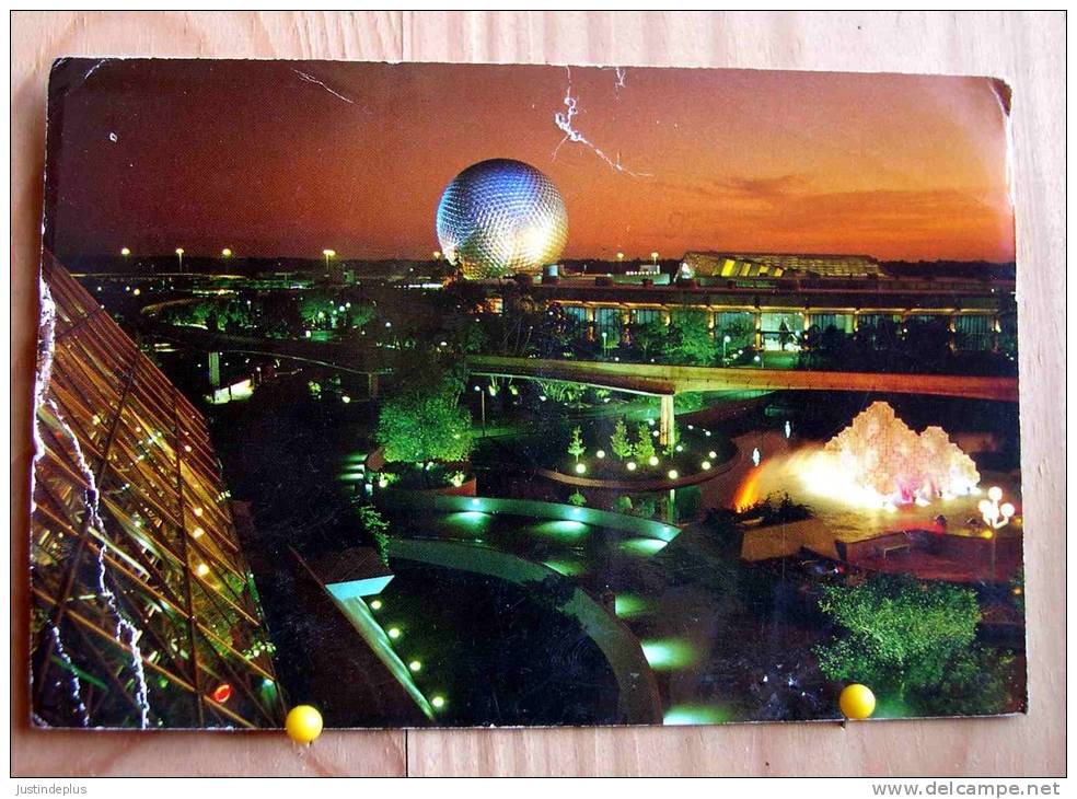 ETATS UNIS FUTURE WORLD 1986 DISNEY + TIMBRE 33 - Orlando