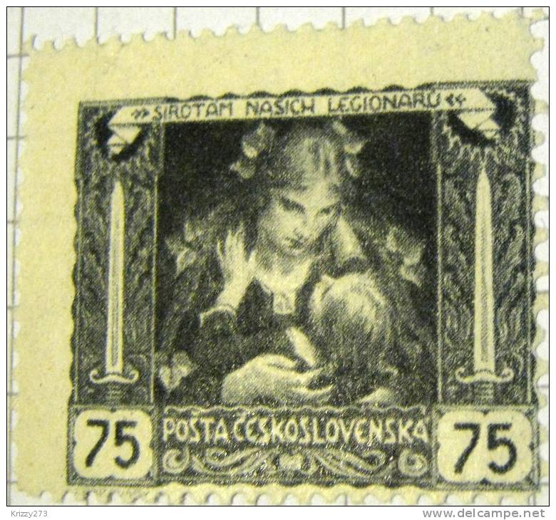 Czechoslavkia 1919 1st Anniversary Of Independence 75h - Unused - Nuovi