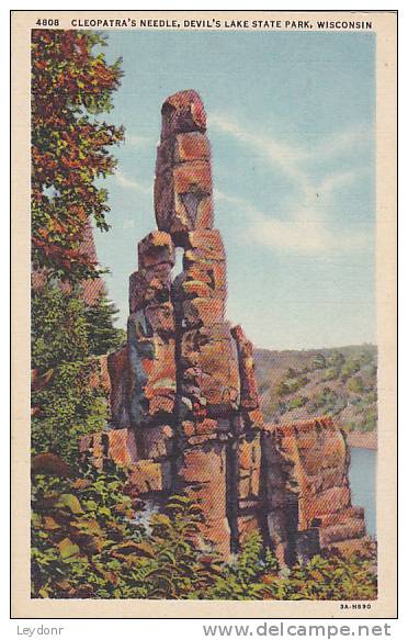 Cleopatra's Needle, Devil's Lake State Park, Wisconsin - Andere & Zonder Classificatie