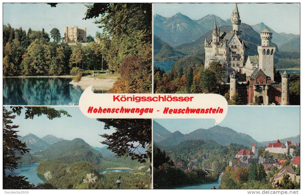 B34702 Konigssschlosser Neuschwanstein Used Perfect Shape - Fuessen