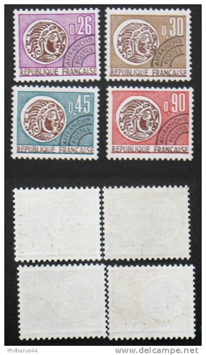 N° PREO 130 à 133 N** Cote 6 € TTB - 1964-1988