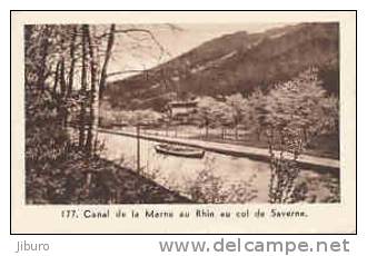 Image : Canal De La Marne Au Rhin Au Col De Saverne /  Péniche  // IM  24/4 - Autres & Non Classés