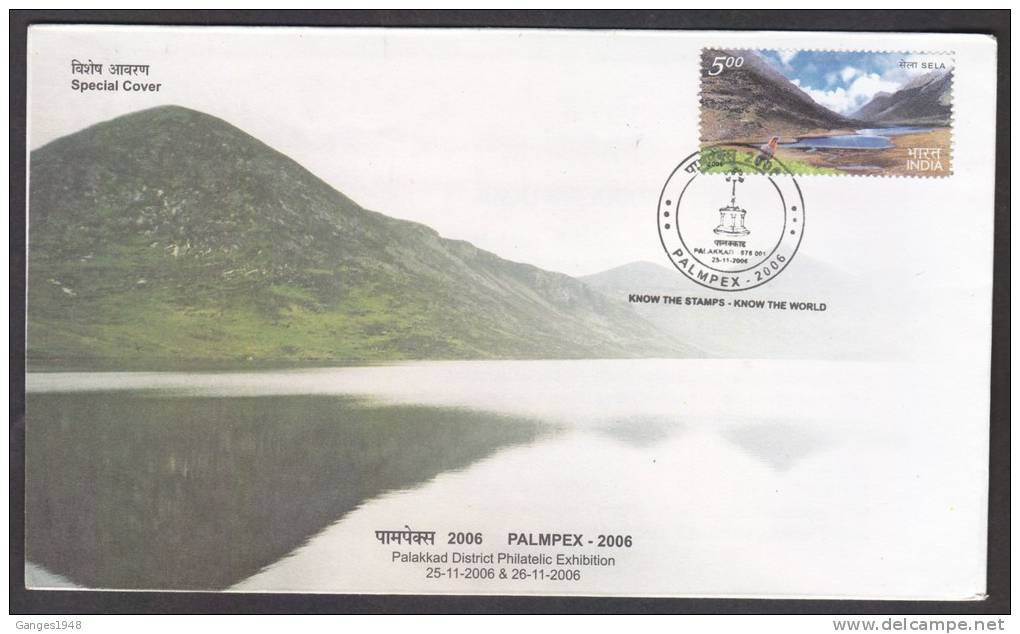 India 2006 SILENT VALLEY HILLS LAKE Cover # 23505 Inde Indien - Cartas & Documentos