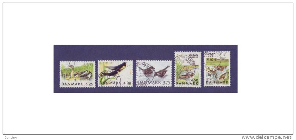 G216. Danmark / Birds / Aves / Oiseaux - Konvolute & Serien