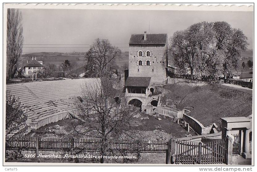 Suisse - Avenches - Amphithéâtre Musée - Archéologie - Avenches