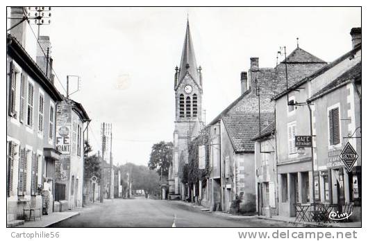 52 LONGEAU - PERCEY  - La Rue Principale - Le Vallinot Longeau Percey