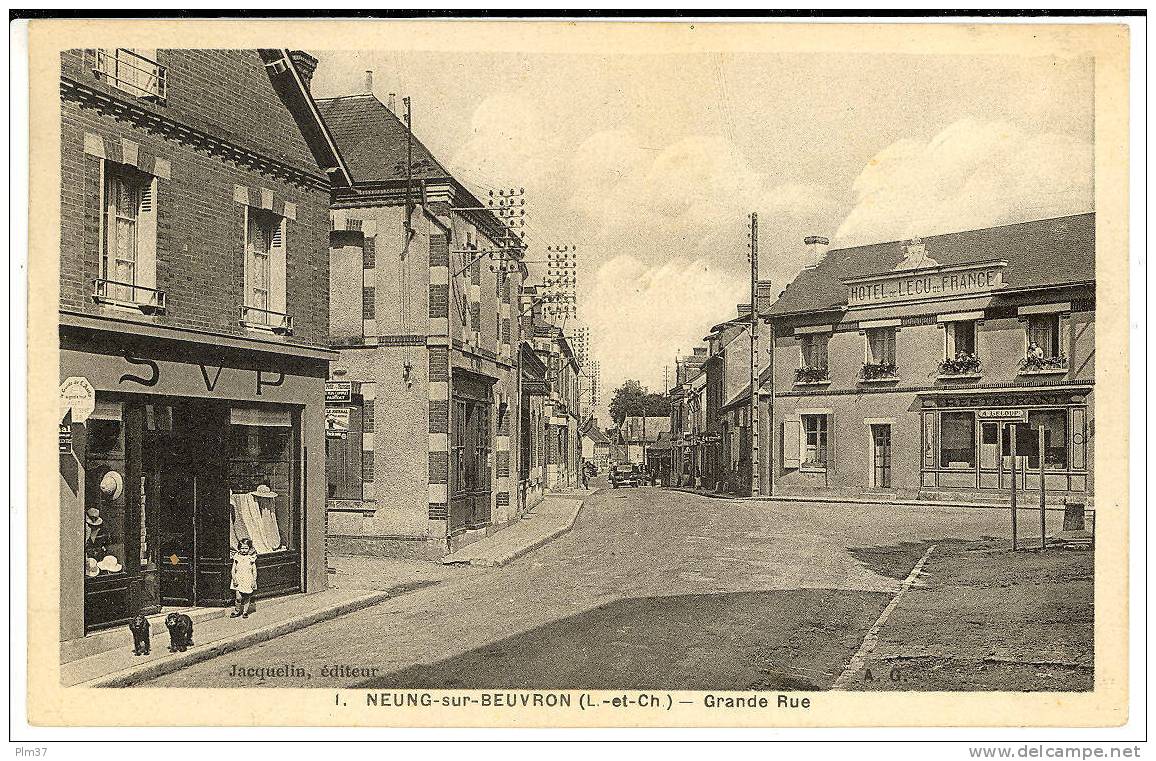 NEUNG SUR BEUVRON - Grande Rue - Neung Sur Beuvron