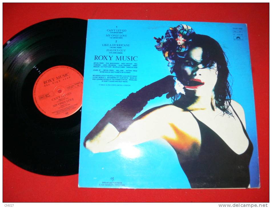 ROXY MUSIC THE HIGH ROAD EDIT POLYDOR 1983 - 45 Rpm - Maxi-Singles