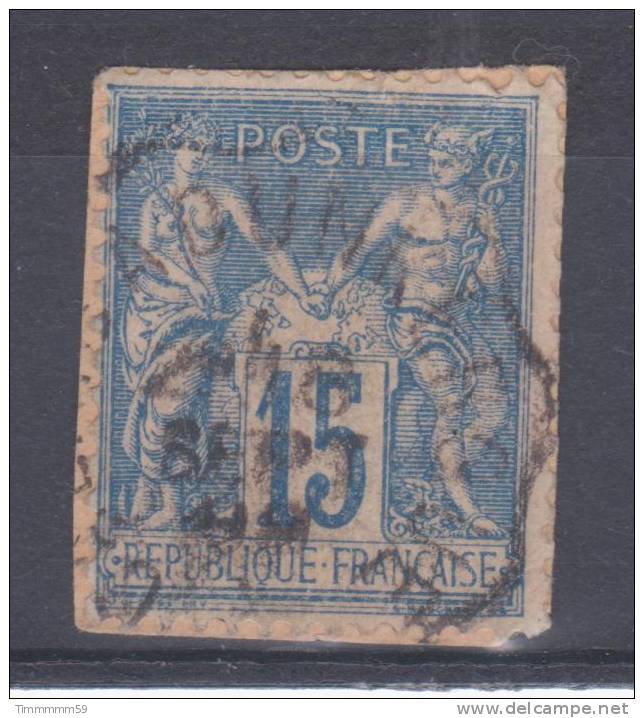 Lot N°15673  N°90, Oblit Cachet à Date Des Ambulants A Dechiffrer - 1876-1898 Sage (Type II)