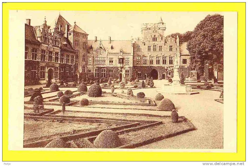 * Kasteel Van Gaesbeek (Lennik - Vlaams Brabant) * (Nels, Nr 8) Chateau, Kasteel Gezien Van Binnenhof, Cour D'honneur - Lennik