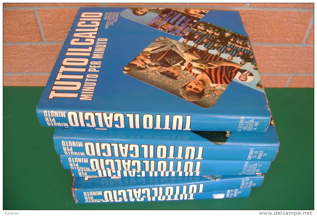 PEC/1 6 V. TUTTO IL CALCIO MINUTO X MINUTO European Book 1974/MONACO ´74/ARGENTINA ´78/SPAGNA ´82 - Boeken