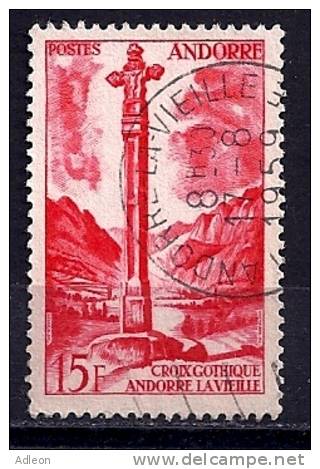 Andorre- Croix Gothique YT 146 Obl - Oblitérés