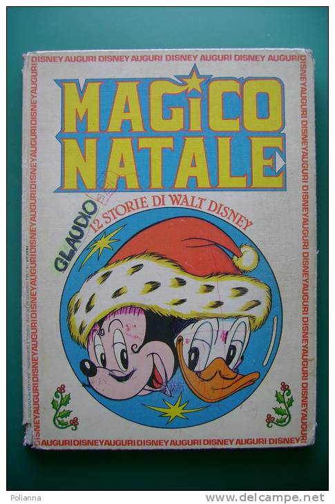 PEC/25 Albo Cartonato Auguri Disney - MAGICO NATALE 12 STORIE Di Walt Disney Mondadori 1987/TOPOLINO - Disney