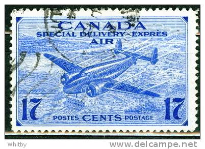 Canada 1943 17 Cent Air Mail Special Delivry  Issue #CE2 - Posta Aerea: Espressi