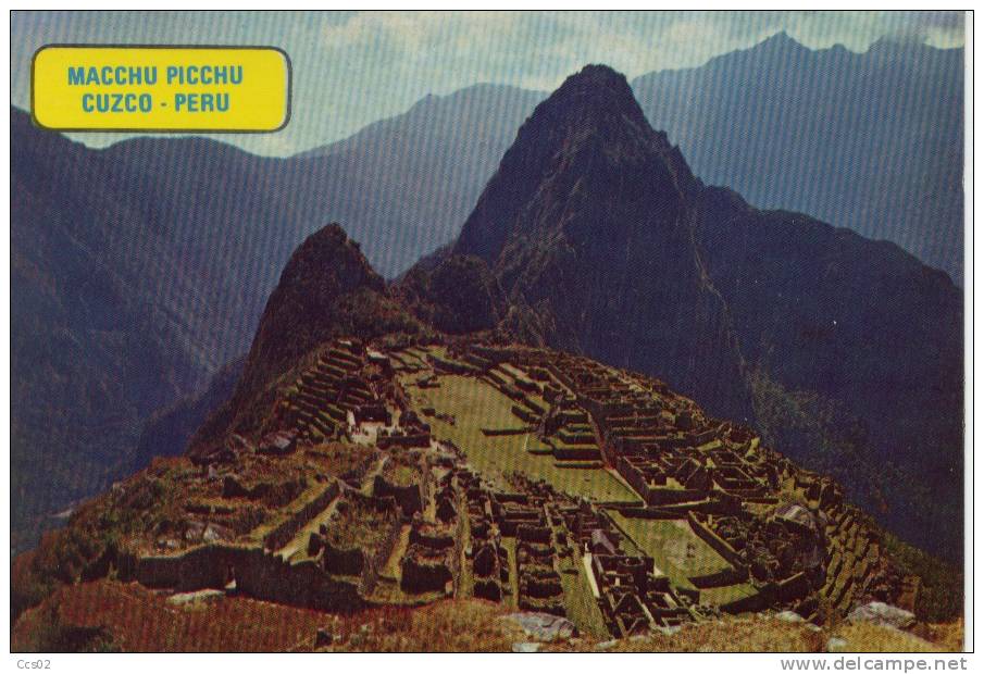 Cuzco Ruinas De Macchu Picchu 1975 - Pérou