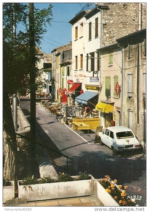 Aude - Leucate Village Le Bazar Tabac " Les Caprices De Nadine" A La Place , Ed Théojac - Leucate