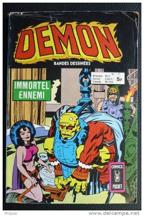 PETIT FORMAT DEMON 07 AREDIT 1ère Série - Demon