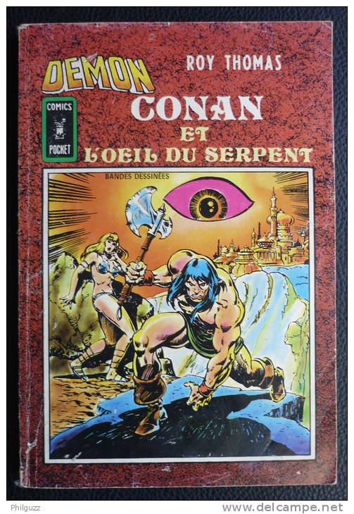 PETIT FORMAT DEMON 17 AREDIT 1ère Série CONAN (1) - Demon