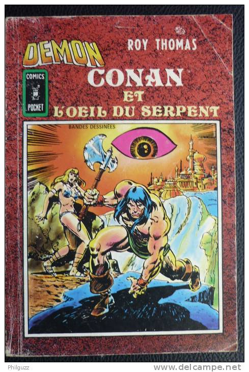 PETIT FORMAT DEMON 17 AREDIT 1ère Série CONAN (2) - Demon