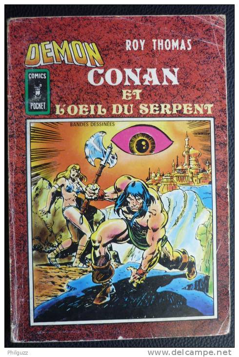 PETIT FORMAT DEMON 17 AREDIT 1ère Série CONAN (3) - Demon