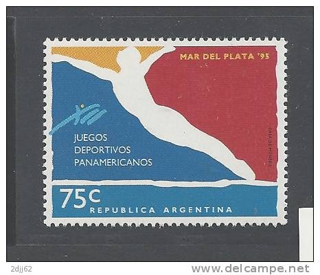 Argentine 1868 MNH**     (ETR199) - Salto De Trampolin