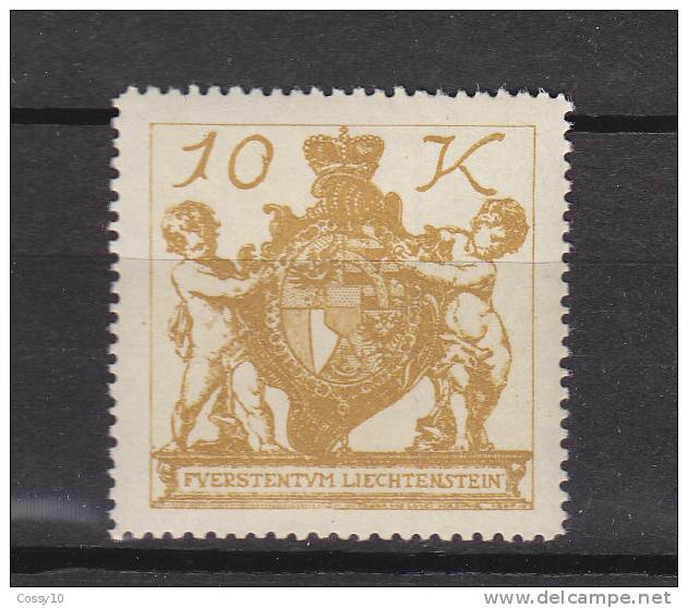LIECHTENSTEIN 1920  N°39  NEUF*    CATALOGUE ZUMSTEIN - Unused Stamps